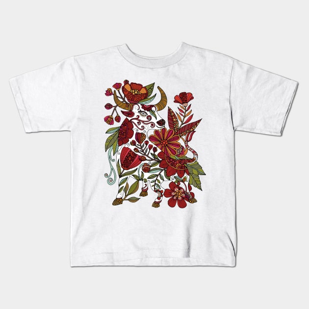 Year of the Ox Kids T-Shirt by Valentina Harper